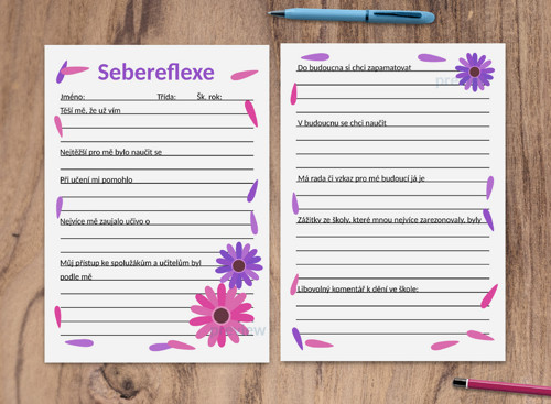 (formativní) Sebereflexe floral 2 - gerbery — foto 1