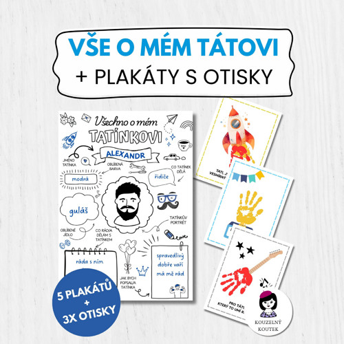 Všechno o mém tatínkovi - set plakátů (PDF)