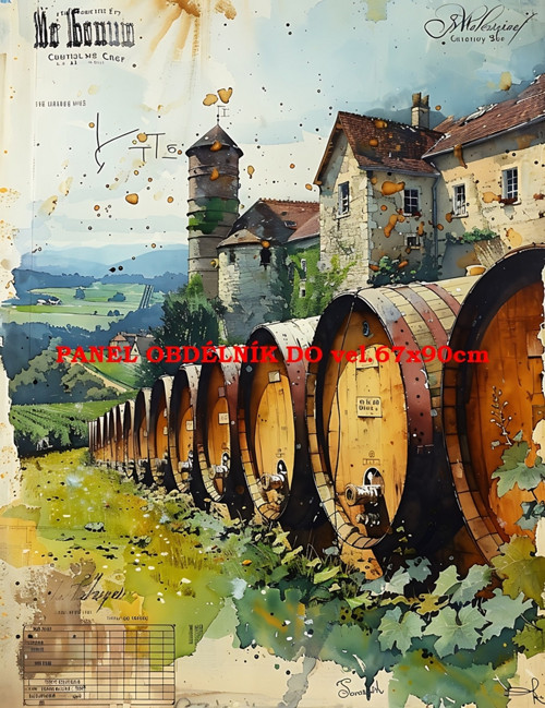 Bavlněný panel 19x25 cm - skladem — foto 1
