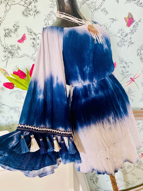 Boho šaty batika ombré — foto 1