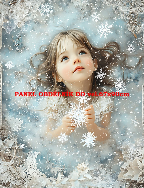 Bavlněný panel - varianty velikostí / 11x15 cm