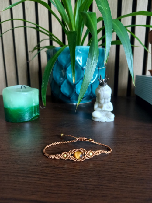 Macramé náramek — foto 1