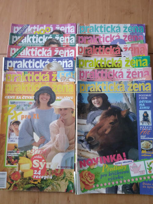 Kompletní ročník časopisu PRAKTICKÁ ŽENA 1996