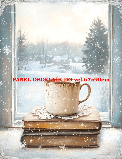 Bavlněný panel - varianty velikostí / 11x15 cm