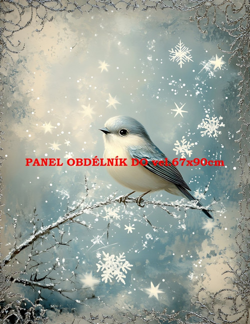 Bavlněný panel - varianty velikostí / 11x15 cm