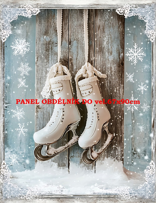 Bavlněný panel - varianty velikostí / 11x15 cm