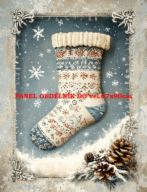 Bavlněný panel - varianty velikostí / 11x15 cm