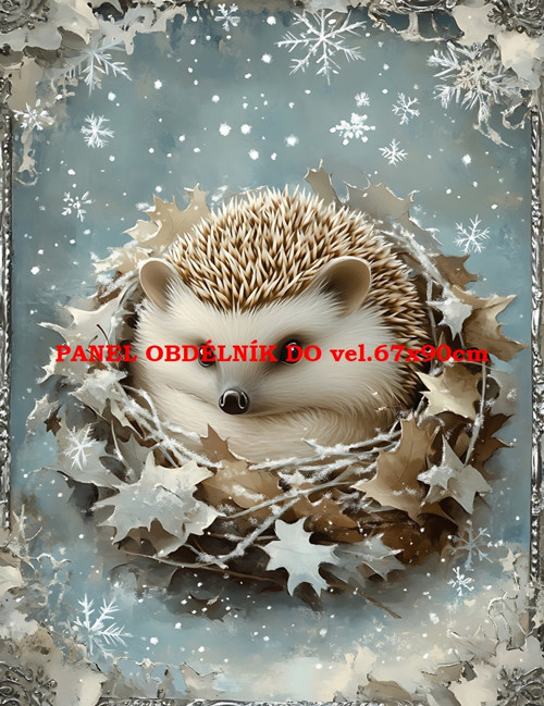 Bavlněný panel - varianty velikostí / 11x15 cm