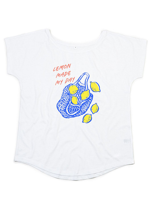 Bio dámské tričko "Lemon made my day"