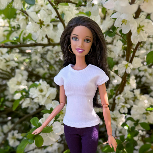 Barbie - tričko s krátkým rukávem, bílé