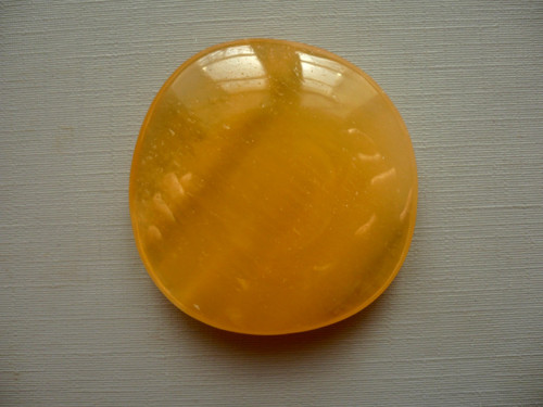 Placka - kalcit oranžový AA 43 mm, č.153f