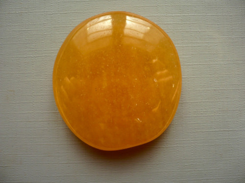 Placka - kalcit oranžový AA 42 mm, č.158f