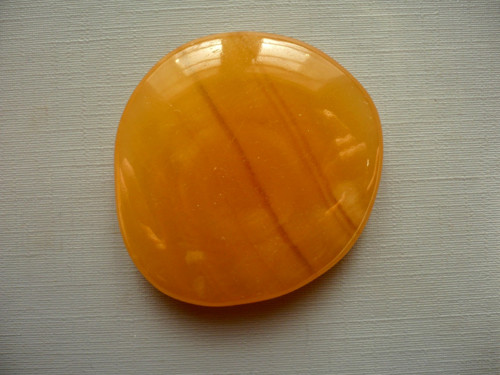 Placka - kalcit oranžový AA 43 mm, č.162f