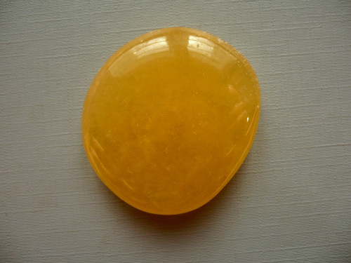 Placka - kalcit oranžový AA 41 mm, č.166f