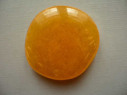 Placka - kalcit oranžový AA 42 mm, č.175f