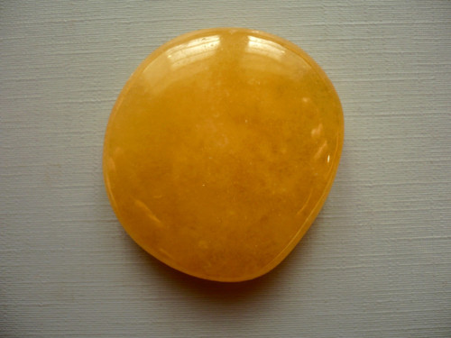 Placka - kalcit oranžový AA 42 mm, č.180f