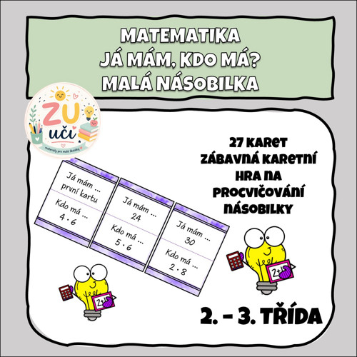 Já mám, kdo má? NÁSOBILKA