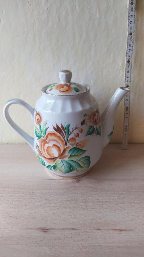 Ručně malovaná velká konvice 1,6 l
