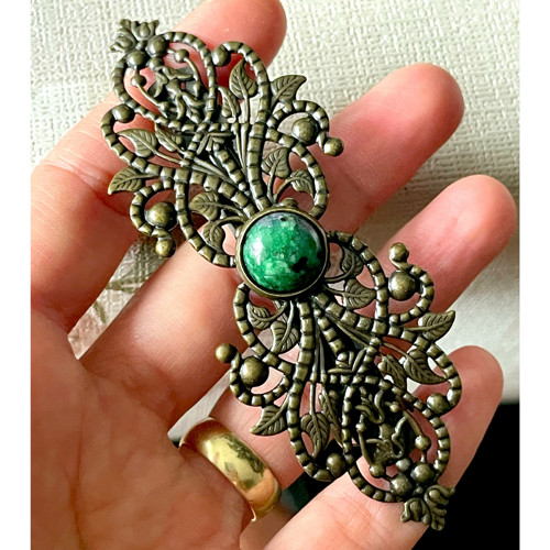 Vintage spona se zoisitem E070