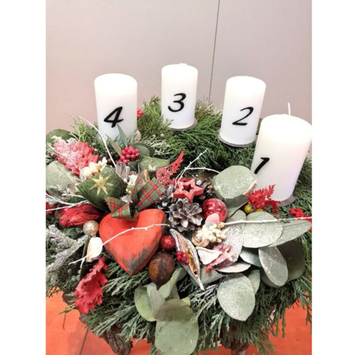 Adventní věnec č.09
