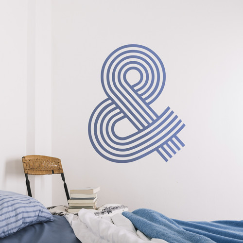 AMPERSAND samolepka