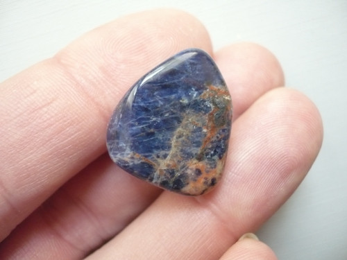 Troml. kámen – sodalit oranžový 23 mm, č.28A