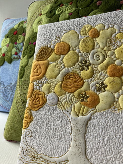 Strom života no. 15 / quilt art - obrázek ...