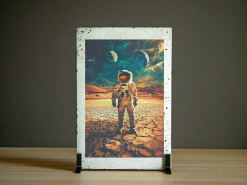 Betonový poster – Space
