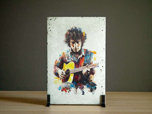 Betonový poster – Bob Dylan — foto 1