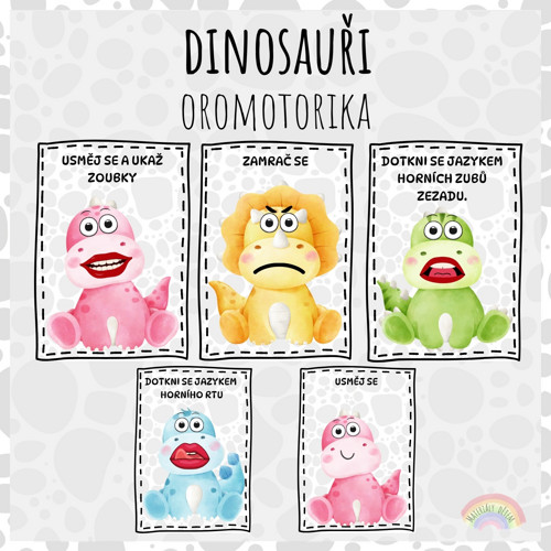 Dinosauři, oromotorika — foto 1