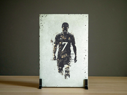 Betonový poster – Ronaldo 7