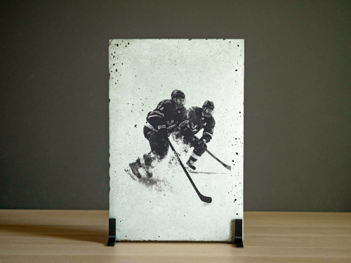 Betonový poster – Hokej