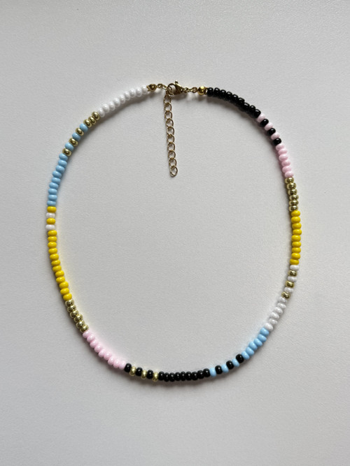 Summer beaded necklace — foto 1