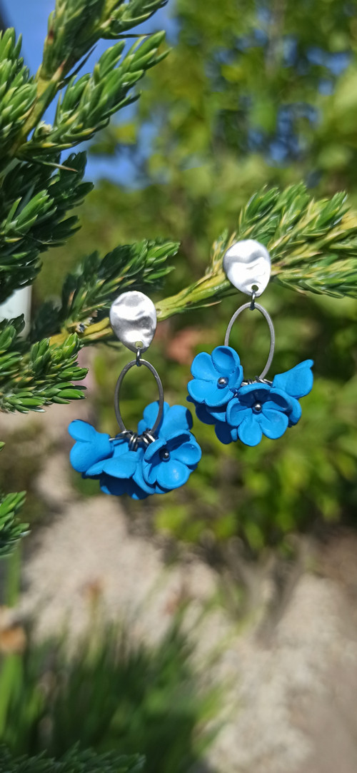 FIMO náušnice — foto 1
