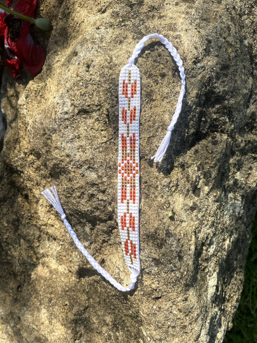 Náramek Aztec oranžová — foto 1