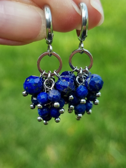 Lapis lazuli hrozny - chirurgická ocel