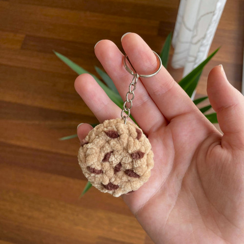 Háčkovaná klíčenka - sušenka cookie