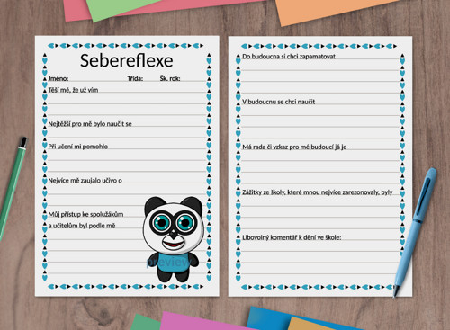 (formativní) Sebereflexe zvěrky - panda — foto 1