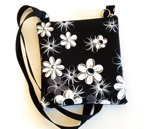 Crossbody-*ČERNOBÍLÁ ELEGANTNÍ*SLEVA!