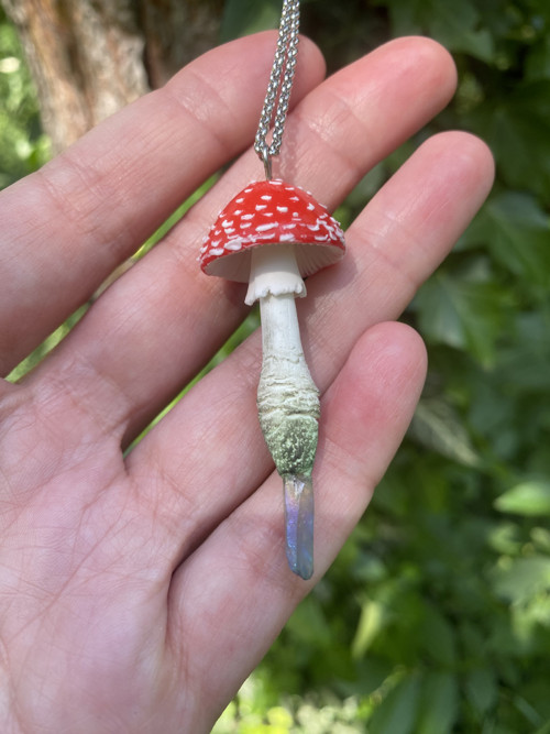 Muchomůrka...náhrdelník