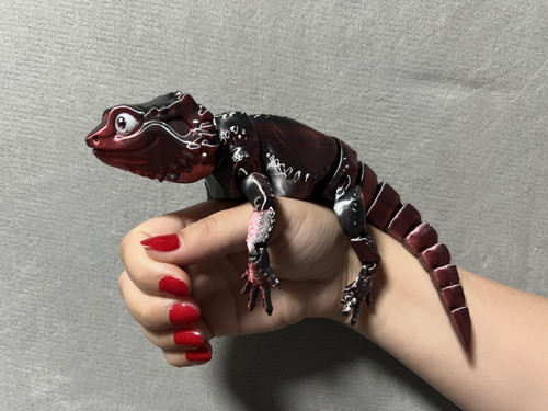 Agama Vousatá - 26 cm - 3D Tisk