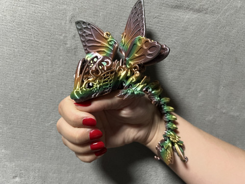 Motýlí Drak - 23 cm - 3D Tisk