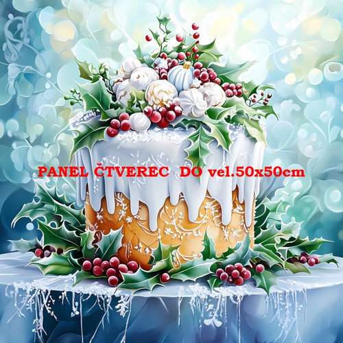 Bavlněný panel 10x10 cm