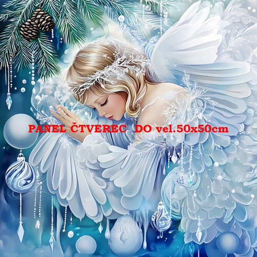 Bavlněný panel 10x10 cm