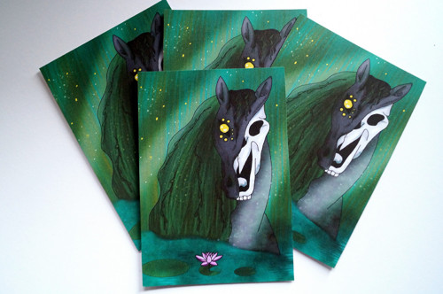 Kelpie - print A6