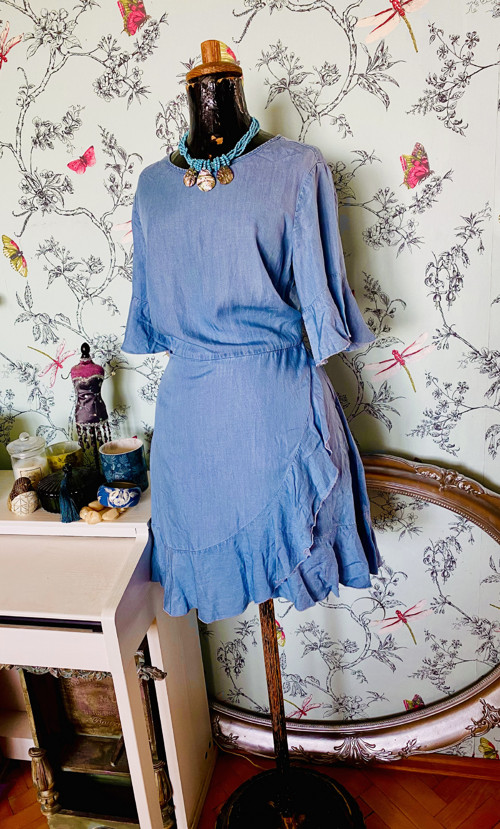 Jeans šaty letní — foto 1