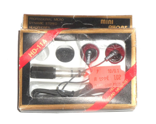 Nová stereo SLUCHÁTKA mini phone, HD-11A