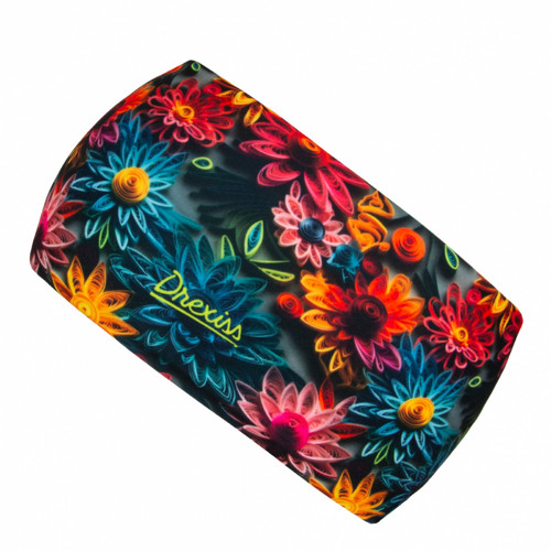Drexiss funkční čelenka ART FLOWERS