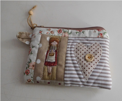 Hravý patchwork - taštička