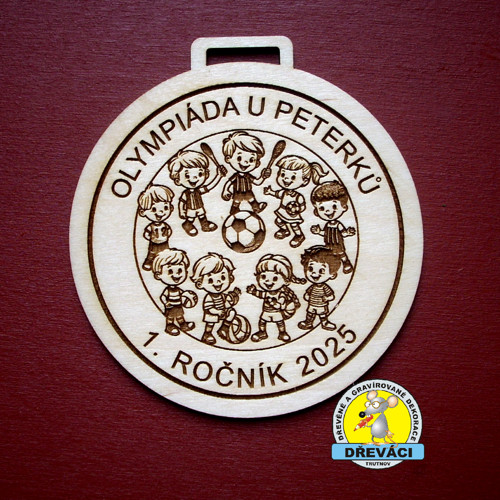 Dětské MEDAILE "Olympiáda 2025" — foto 1